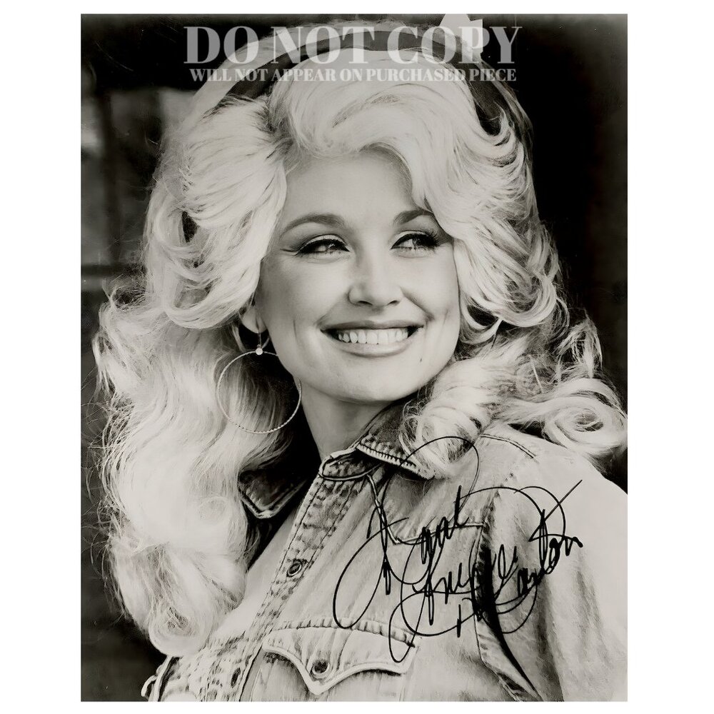 Dolly Parton Photograph 11 X 14 - Rare 1977 Portrait - Photo - Poster Art Print